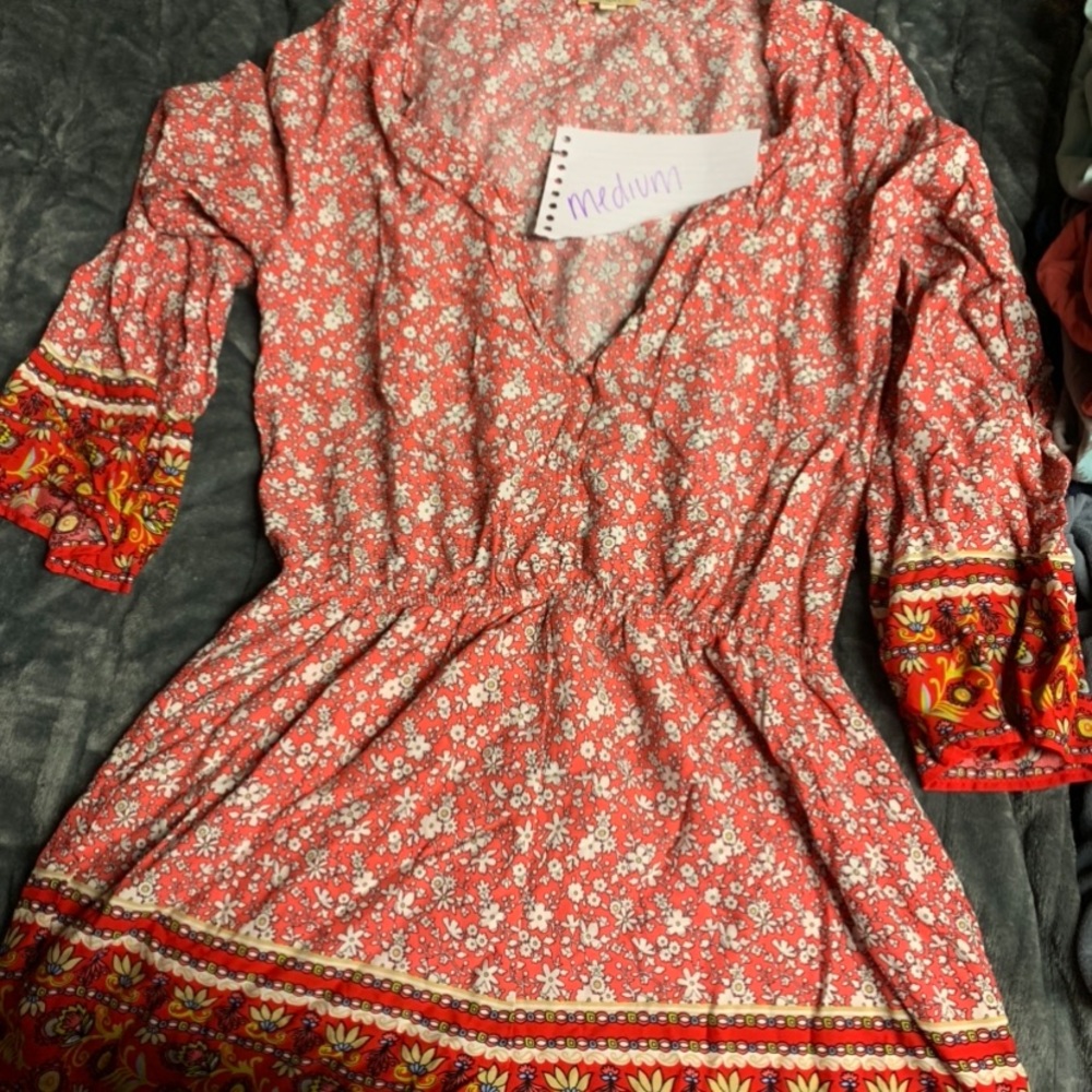 Boutique long sleeve romper
